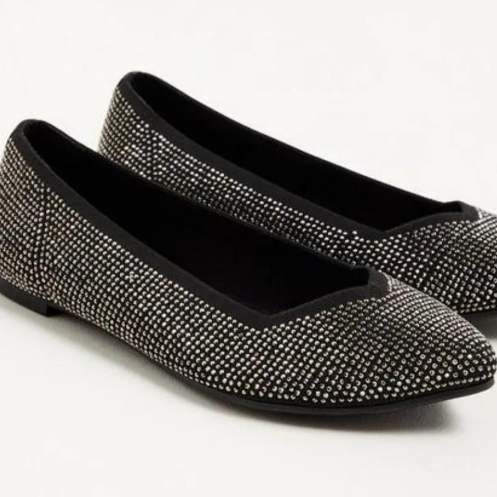 Torrid Rhinestone Ballet Flats 7WW - Picture 11 of 11